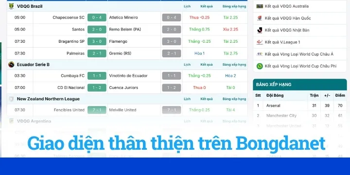 Lý do trang web Bongdanet nổi tiếng và được đánh giá cao