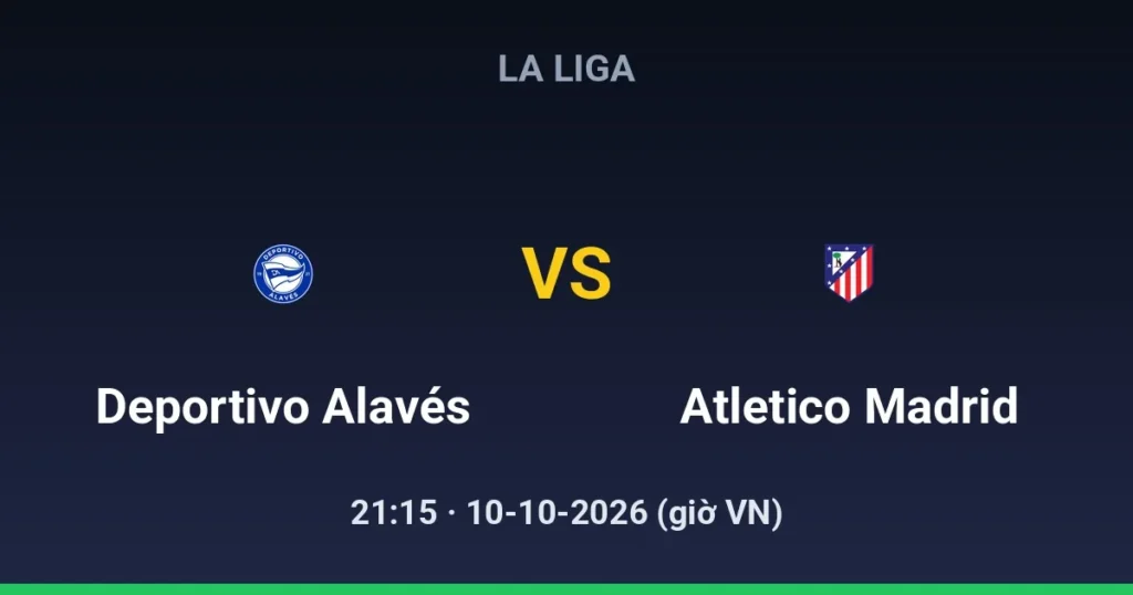 Deportivo Alavés vs Atletico Madrid