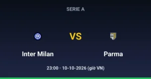 Inter Milan vs Parma